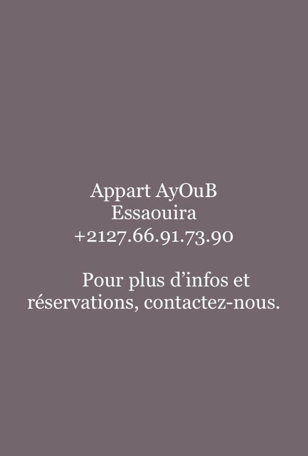 Appart Ayoub Essaouira Exterior photo